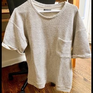 Zara Man - Fashion Short Sleeve Sweater Size M